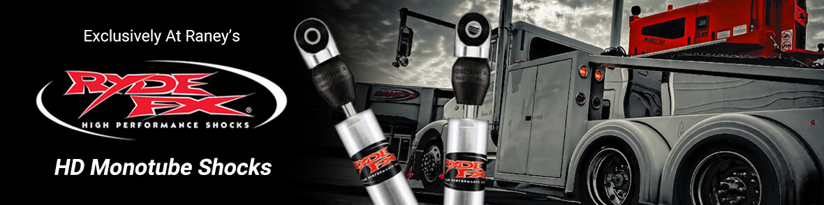 RydeFX High-Performance Heavy-Duty Monotube Shocks