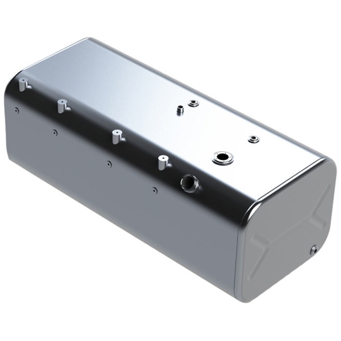 SemiTruck Aluminum Diesel Fuel Tanks