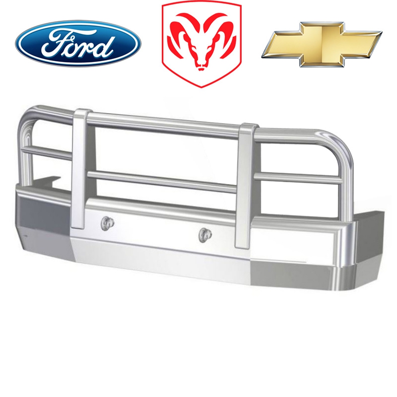Pickup Truck Grill Guards & Bumper Guards