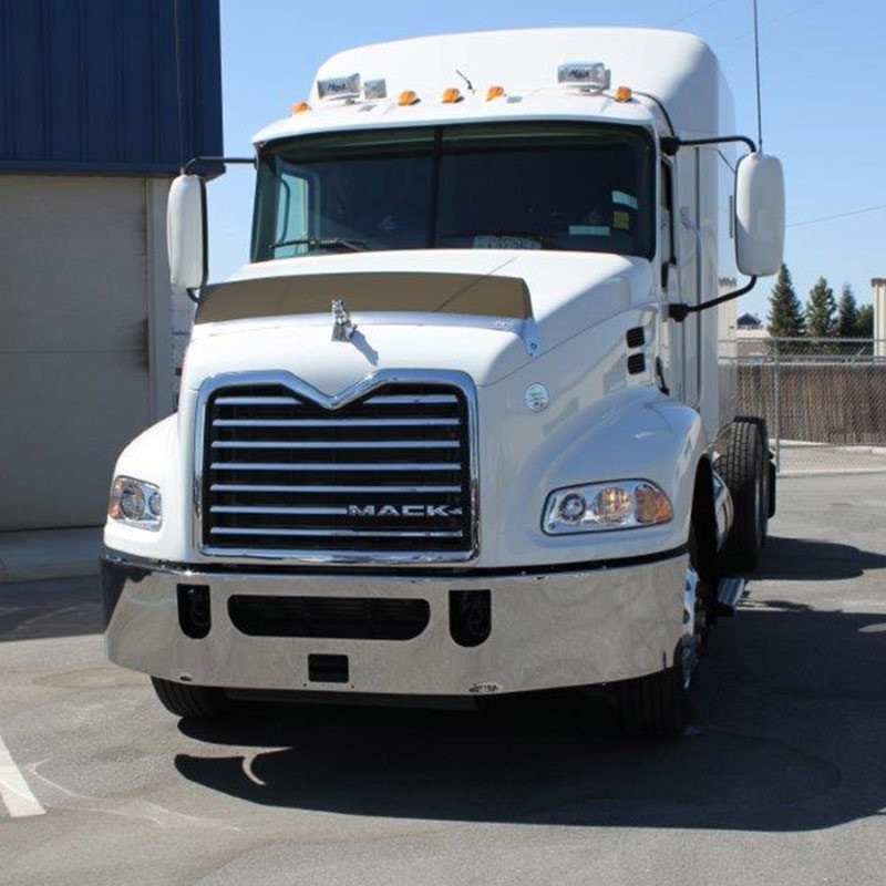 Mack Pinnacle CXU Bumper Set Back Axle By Valley Chrome - Raney's