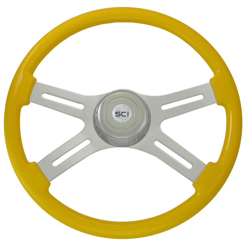 正*木様 未使用 KF steering wheel ver.03 yellow 18