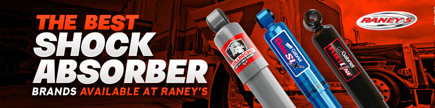 Heavy Duty Truck Shocks Banner