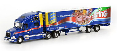 Rasting Volvo VN 780 With 2-Axle Thermo King Reefer Trailer 1/50