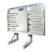 Dyna Light Security Headache Rack With Center Enclosure