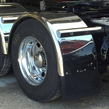 Buyers Products Full Radius Poly Fender – 8590196 – Fits 18 To 19.5 Dual Rear Wheels