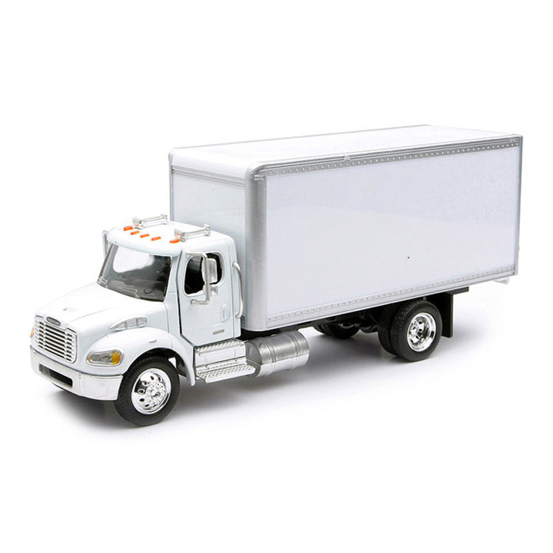 Freightliner M2 White Box Truck 1/43 Scale - Raney's Truck Parts