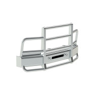 Freightliner FLD 112 SBA Herd 2 Post Defender Bumper Grill Guard With Horizontal Bars