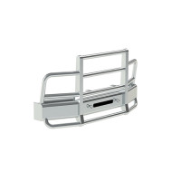 Volvo VNL Herd 2 Post Defender Bumper Grill Guard With Horizontal Bars