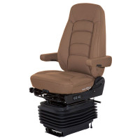 Bostrom Wide Ride II Tan Ultra Leather Serta Memory Foam Seat