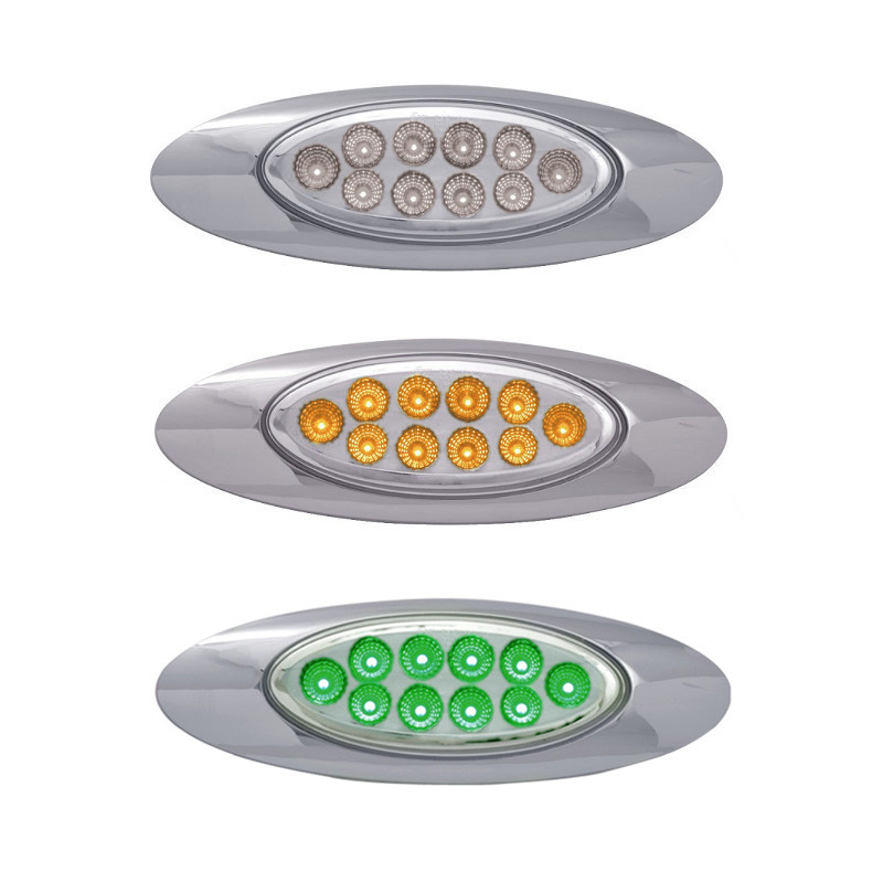 Millennium M1 Style Dual Revolution Amber & Green LED Marker Light