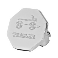 Engraved Wagon Logo Trailer Air Brake Knob