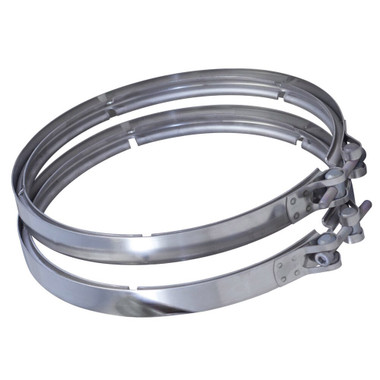 Cummins ISB Paccar Stainless Steel V-Band Clamp DPF Housing