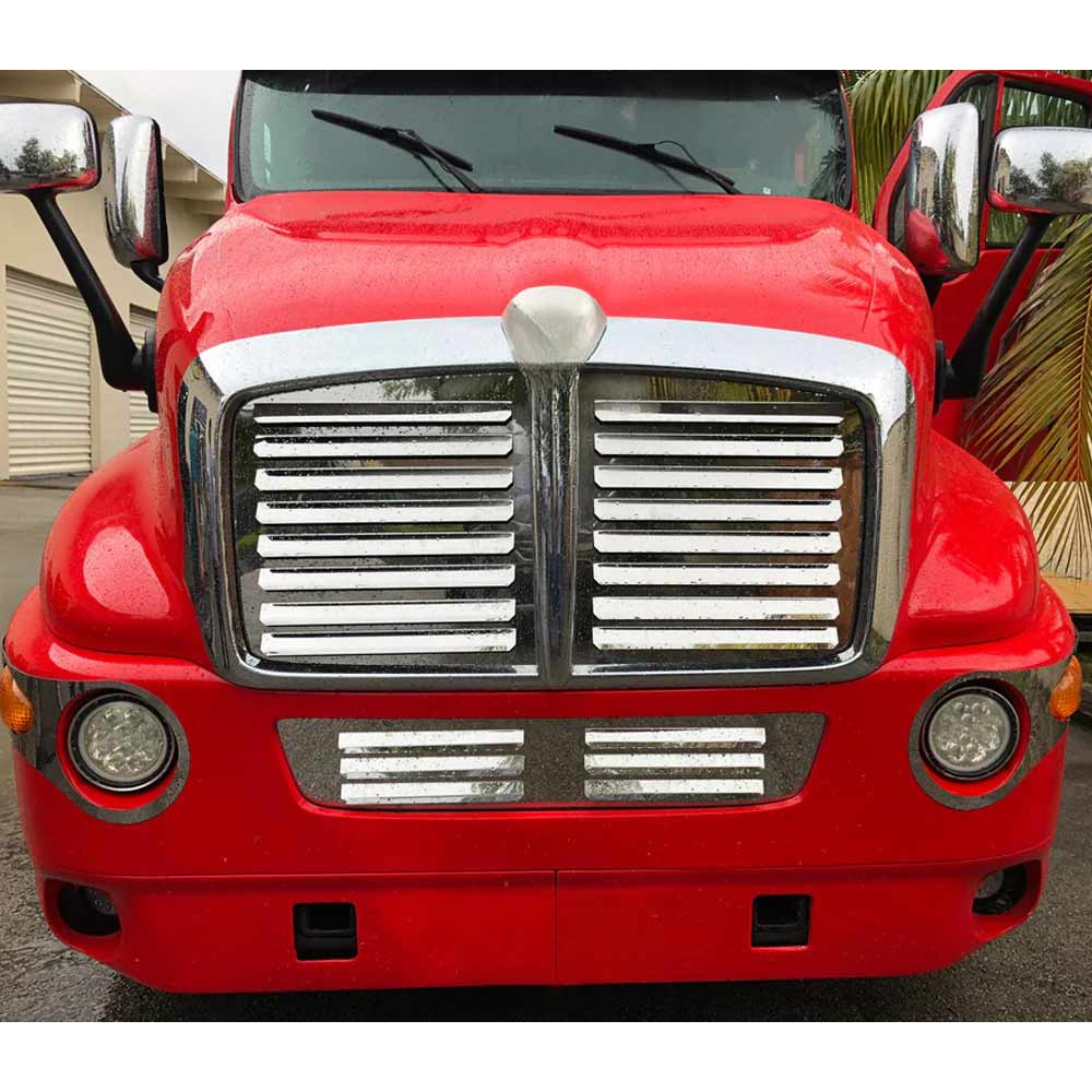 Kenworth T2000 3-Piece Grill Insert - Raney's Truck Parts