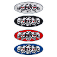 Peterbilt Chrome Skull Emblem