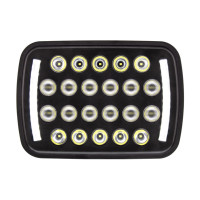 5" X 7" Rectangular 22 LED High Power Headlight