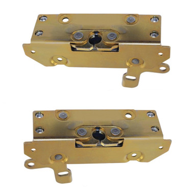 BRASS PLATED CUPBOARD LOCK - Pinnacle Hardware