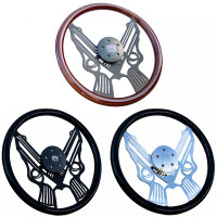 18" Pistol Steering Wheel By Forever Sharp