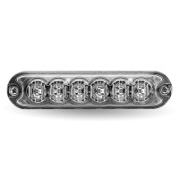 Class 1 Directional Universal 6 LED Slim Surface Mount Strobe Work Light