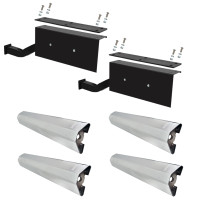 Hogebuilt Universal Flush Mount Full Tandem Fender Mounting Kit