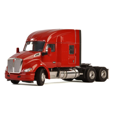 WSI 1/50 IVECO STRATOR RED トレーラーヘッド Amazon.com: Kenworth T680 6X4 3 Axle Tractor Sleeper Cab Red 1/50