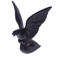 Matte Black American Eagle Ornament