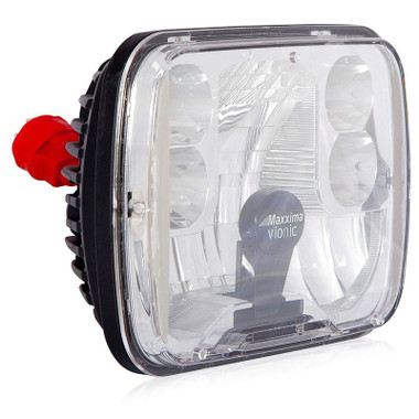 Maxxima 4X6 LED Head Lamp Low Beam with MaxxHeat Heated Lens Maxxima 4X6 LED Head Lamp Low Beam with MaxxHeat Heated Lens