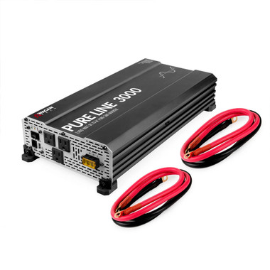Inverter Puro Seno Wagan EL3808 2000W DC 12V A 110V AC - Certificato ETL, Doppia Presa GFCI, 2 Porte USB, Per Camper E Cantiere