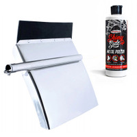 Raney's Stainless Steel Quarter Fender and Metal Polish Bundle - Default