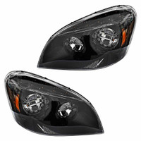 Freightliner Cascadia Blackout Full LED Headlights