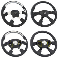 18" 4-Spoke "Traveler" Leather SCI Steering Wheel