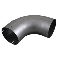 5" 90 Degree 10" x 10" Aluminized Steel Exhaust Elbow