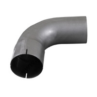 4" 90 Degree 10"x10" Aluminized Exhaust Elbow