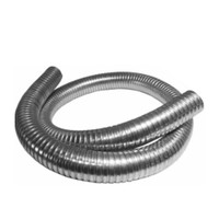 Universal 4"x120" 304 Stainless Steel Flex Pipe