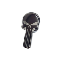 Punisher Logo Tractor Trailer Air Brake Knob