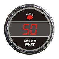 Truck Applied Brake Smart Teltek Gauge Red