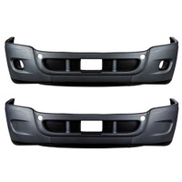 Freightliner Cascadia 3 Piece Front Bumper Set A21-28546-052 A21-28546-054 - Thumbnail