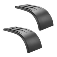 66-1/2" Black Poly Half Tandem Fenders