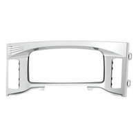 Freightliner Cascadia Chrome Plastic Center Dash Bezel A22-73782-000 (UPI42427) - default