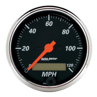 AutoMeter 3 1/8" Electric Speedometer Gauge Designer Black Series-Main