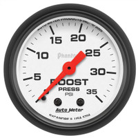 AutoMeter 2 1/16" 35 PSI Boost Gauge Phantom Series-Main