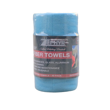 Zephyr Tear-Away Microfiber Towel Roll - Raney's Truck Parts