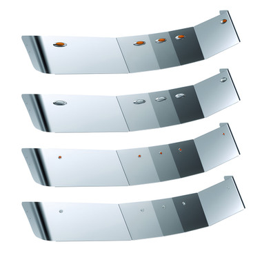 Kenworth T880 Mid-Roof And High-Roof Premium 304 Stainless Steel