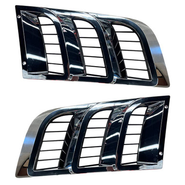 Mack Granite Chrome Side Intake Grille Kit 41MD56M3 | Raney's