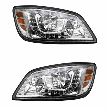 Hino Full High-Low LED Chrome Headlight Assembly | Raney's