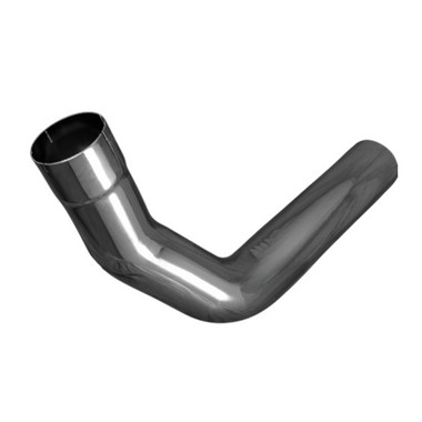 FOX 30° Stainless Steel Exhaust Pipe Elbow – 55mm Widened Connector, Universal DIY