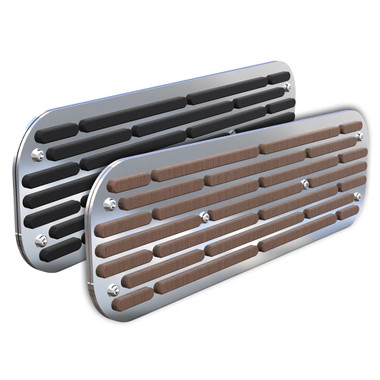 Stainless Steel RealDeck Classic Bars Layered Step Plates
