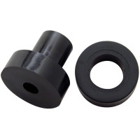 Peterbilt Exhaust Bracket Bushings 4 Pack Black Close Up