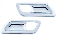 Peterbilt 2006 & Up Chrome Interior Door Handle Trim Pair