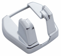 International Chrome Plastic Cab Latch Cover Pair