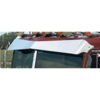 Peterbilt 359 Blind Mount Monster Drop Bow-Tie Visor